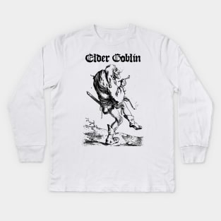 Elder Goblin - For the Glory of Blackholm Black Kids Long Sleeve T-Shirt